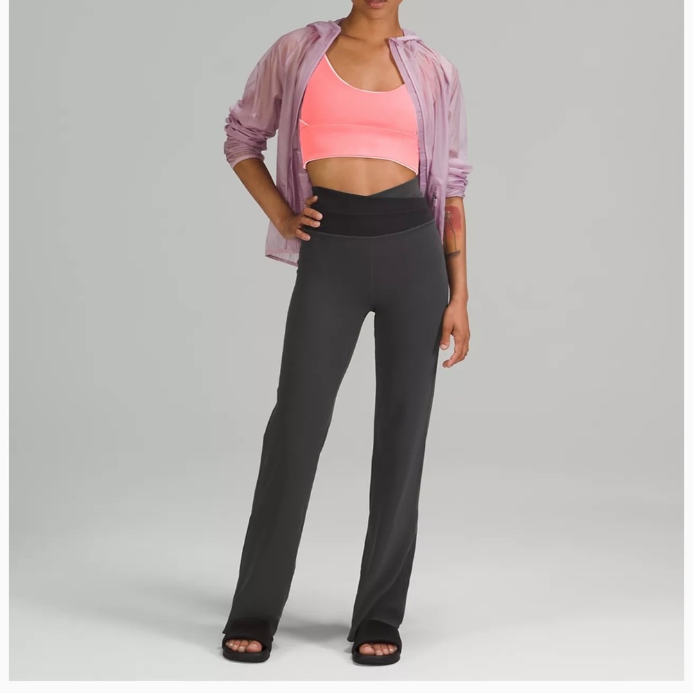 NWT Lululemon Throwback Astro Pant Graphite Grey/Black